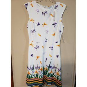 NWT NY & Co. White Dress Size S